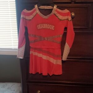 Disney's Zombies 3 Seabrook Cheerleading Dress in Pink and Silver